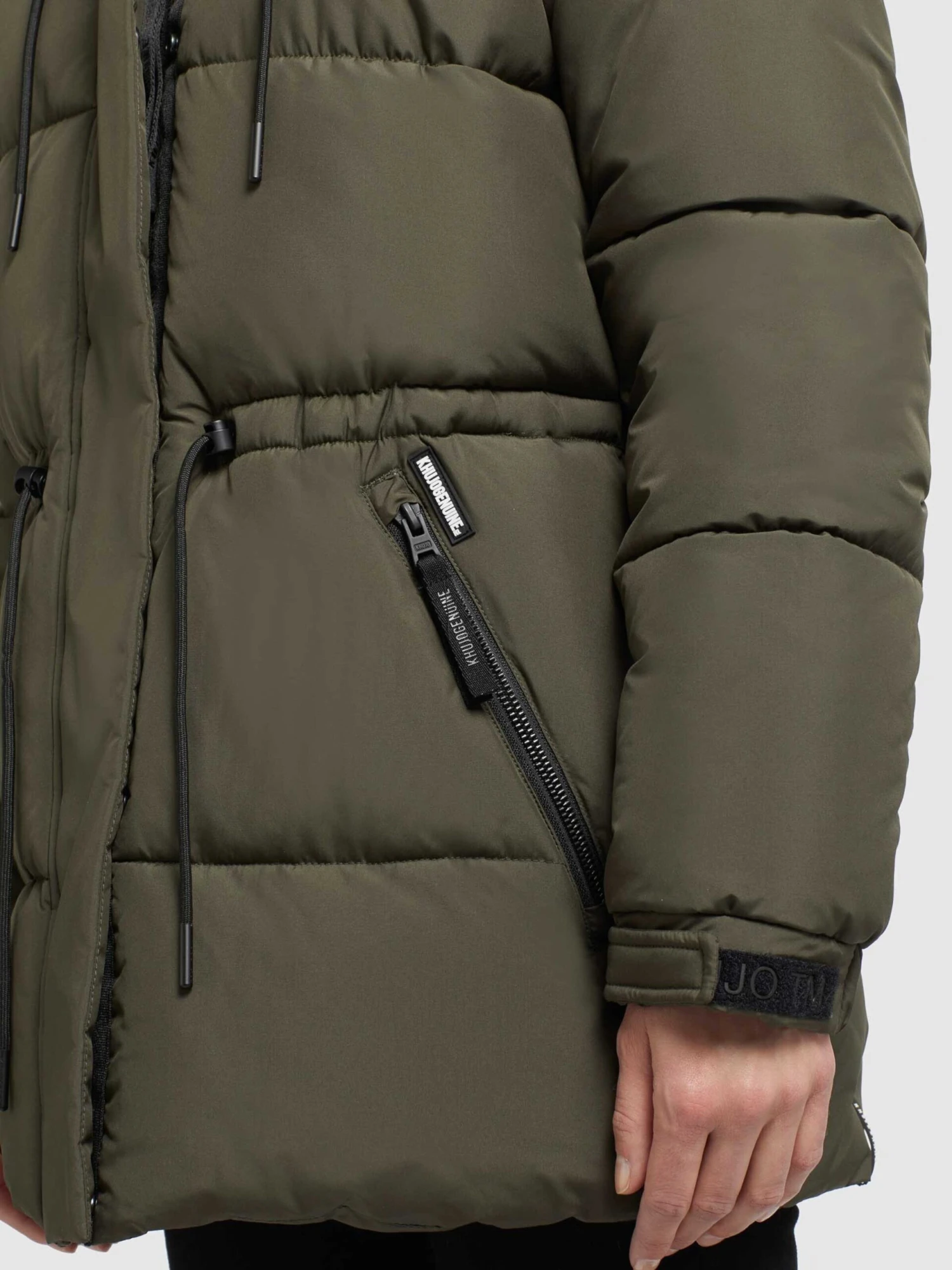 Khujo Vestes Dhiver Veste D’hiver Leviani Femme Vert Foncé 8 Khujo Vestes Dhiver Veste D’hiver Leviani Femme Vert Foncé - Image 8