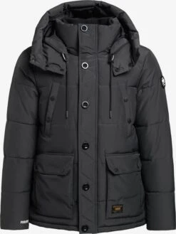 Khujo Vestes Dhiver Veste D’hiver Primero Homme Gris Foncé