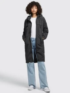 Khujo Manteaux De Mi-saison Manteau Mi-saison Voya3 Femme Noir 13 Khujo Manteaux De Mi-saison Manteau Mi-saison Voya3 Femme Noir -Khujo Boutique 971e669a161d130522552723f989a7f4