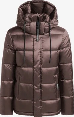 Khujo Vestes Dhiver Veste D’hiver Evona Femme Taupe
