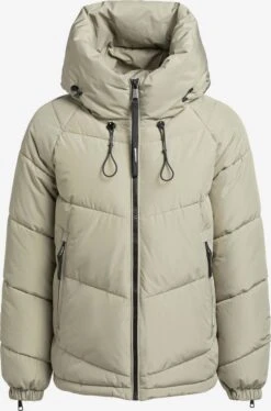 Khujo Vestes Dhiver Veste D’hiver Esila 3 Femme Vert Clair