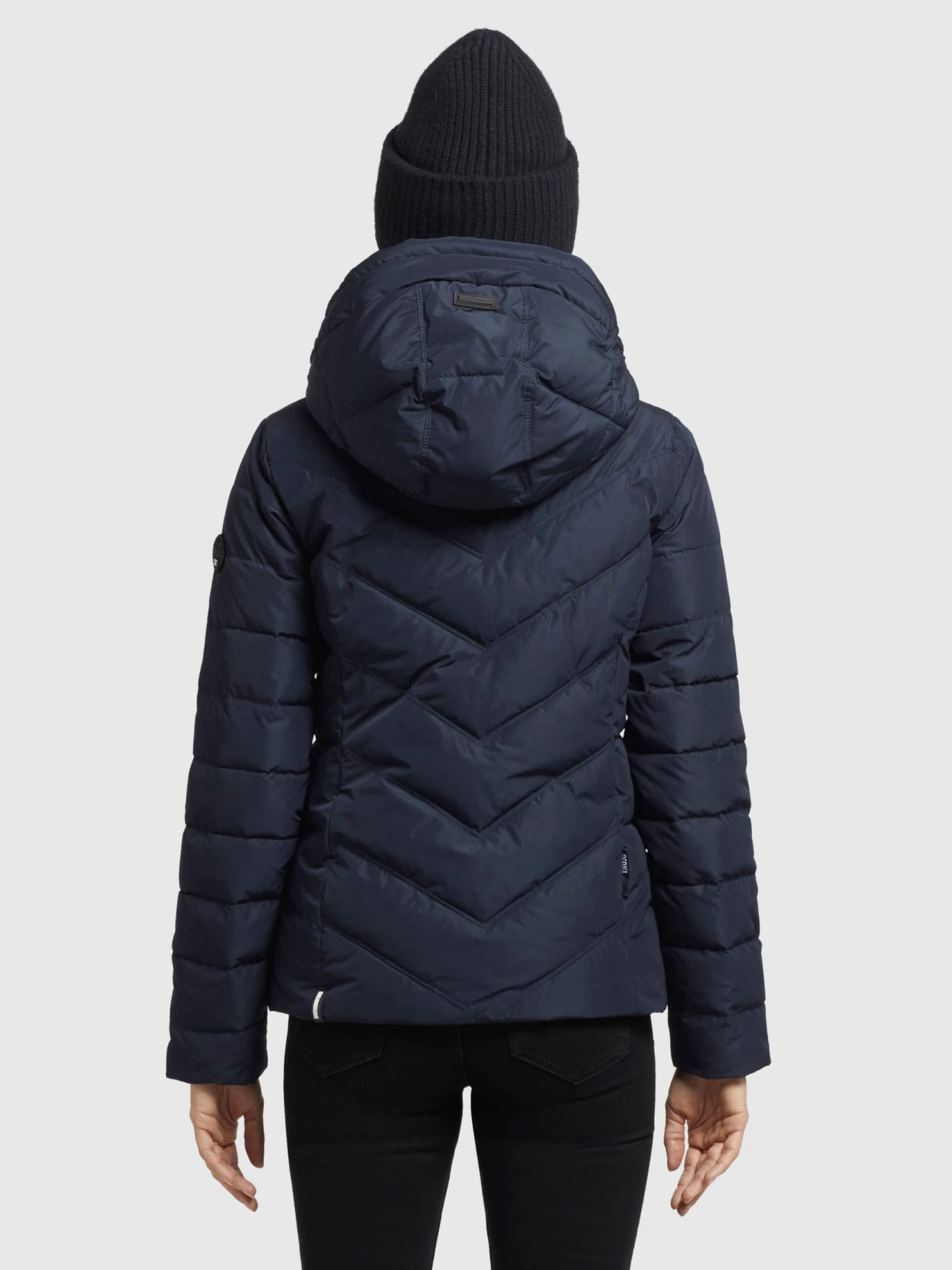 Khujo Vestes De Mi-saison Veste Mi-saison Stern Femme Bleu Foncé 4 Khujo Vestes De Mi-saison Veste Mi-saison Stern Femme Bleu Foncé - Image 4