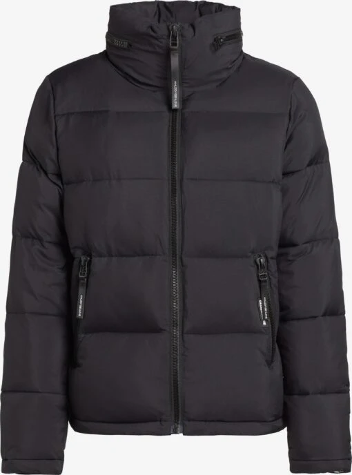Khujo Vestes Dhiver Veste D’hiver Blondie Matt Femme Noir