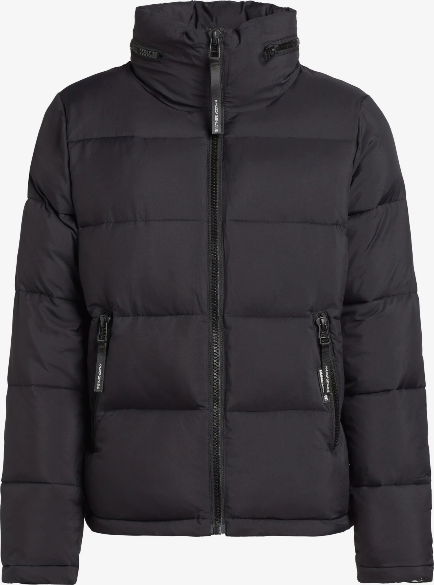 Khujo Vestes Dhiver Veste D’hiver Blondie Matt Femme Noir 1 Khujo Vestes Dhiver Veste D’hiver Blondie Matt Femme Noir