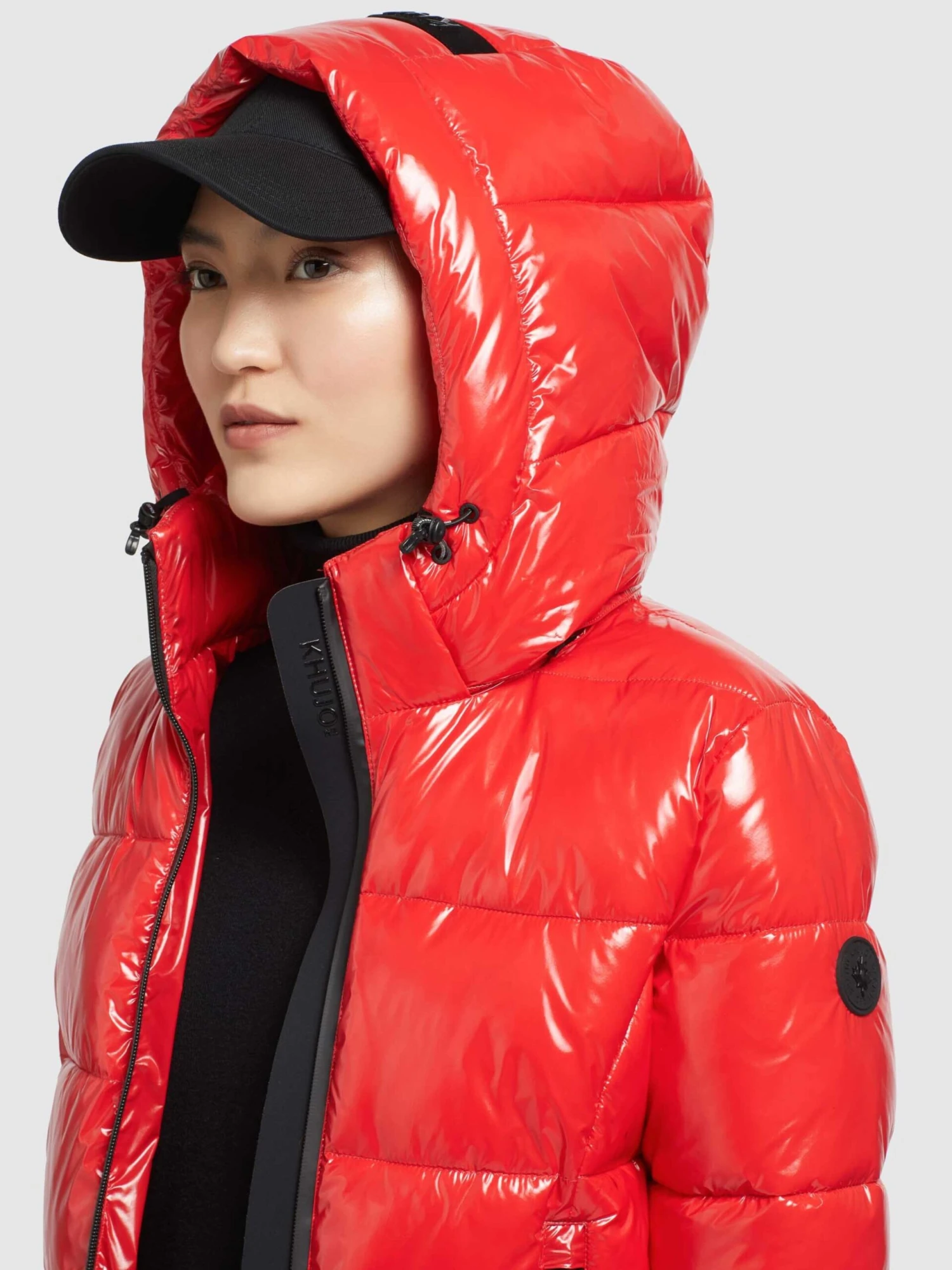 Khujo Vestes Dhiver Veste D’hiver Fala Femme Rouge 7 Khujo Vestes Dhiver Veste D’hiver Fala Femme Rouge - Image 7