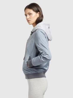 Khujo Vestes De Mi-saison Veste Mi-saison PERSEE Femme Bleu Clair / Gris 13 Khujo Vestes De Mi-saison Veste Mi-saison PERSEE Femme Bleu Clair / Gris -Khujo Boutique 98a05e1cf67b06aca8ef1413e0485fa1