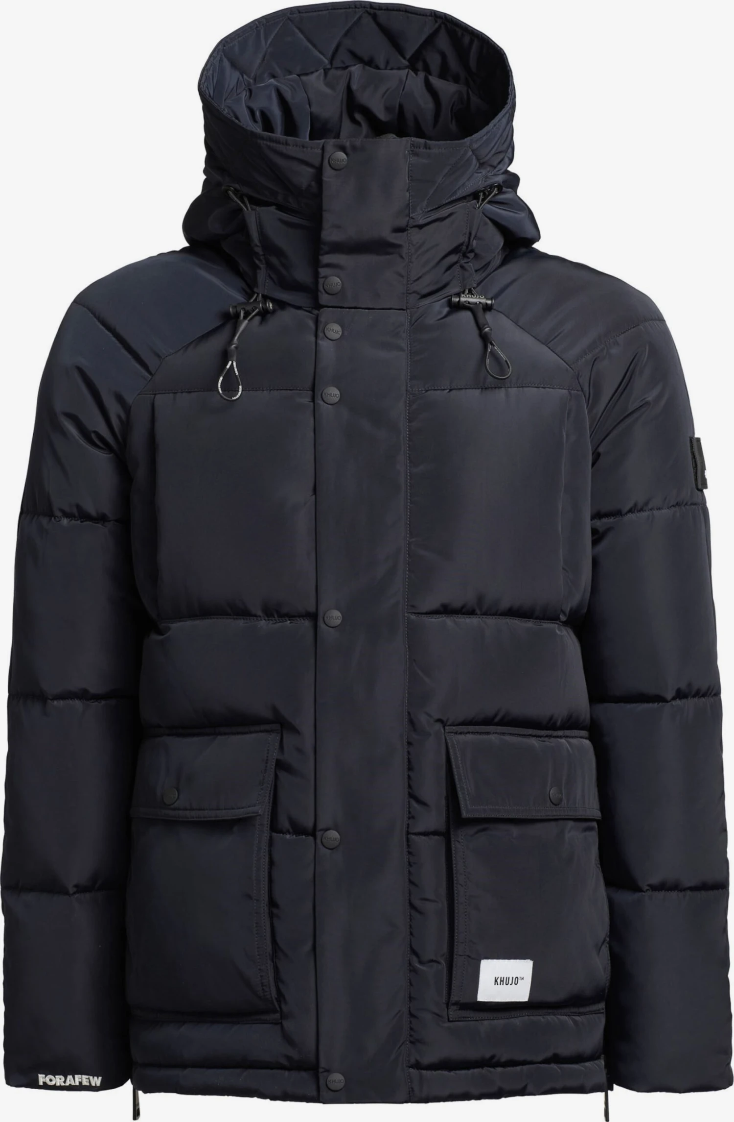 Khujo Vestes Dhiver Veste D’hiver Jedi Homme Bleu Foncé 1 Khujo Vestes Dhiver Veste D’hiver Jedi Homme Bleu Foncé