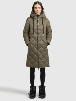 Khujo Manteaux Dhiver Manteau D’hiver LENNJA Femme Kaki 13 Khujo Manteaux Dhiver Manteau D’hiver LENNJA Femme Kaki -Khujo Boutique 99a713d01e1906fa9127504a5daa28f6