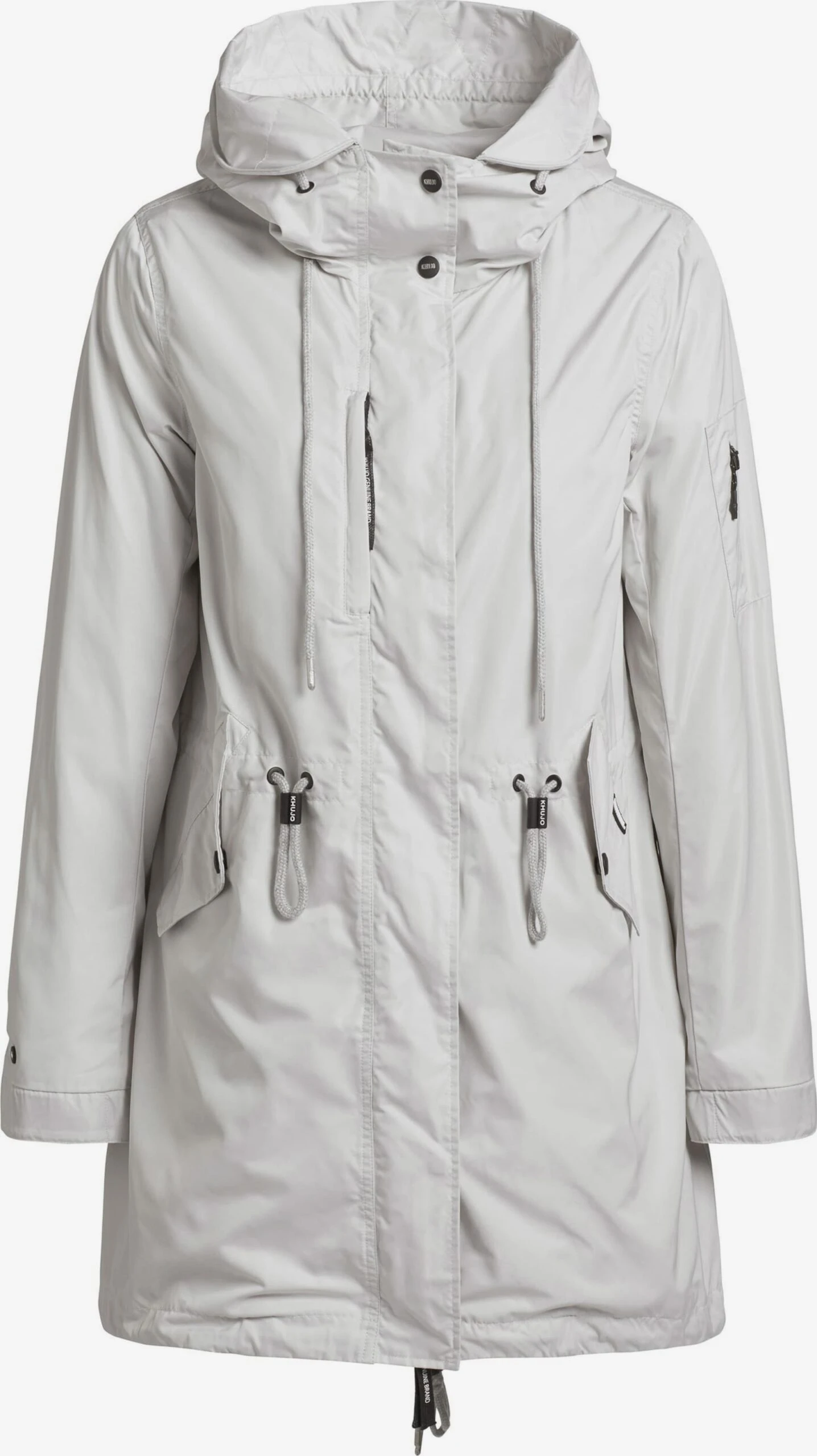 Khujo Parkas Parka Mi-saison Dayes Femme Blanc Cassé 1 Khujo Parkas Parka Mi-saison Dayes Femme Blanc Cassé