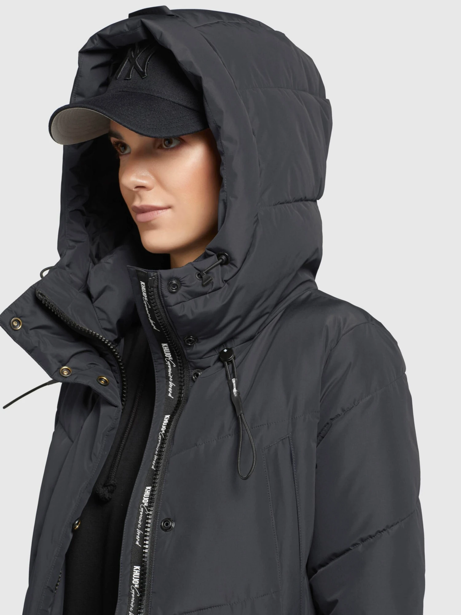 Khujo Manteaux Dhiver Manteau D’hiver Elvita Femme Bleu Foncé 6 Khujo Manteaux Dhiver Manteau D’hiver Elvita Femme Bleu Foncé - Image 6