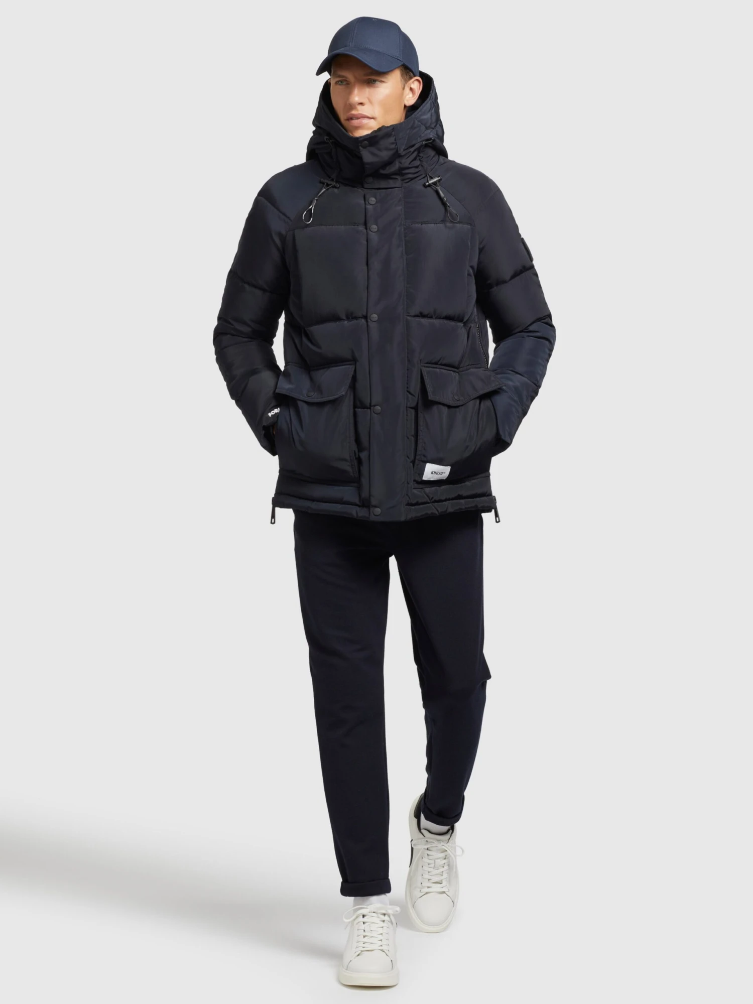 Khujo Vestes Dhiver Veste D’hiver Jedi Homme Bleu Foncé 6 Khujo Vestes Dhiver Veste D’hiver Jedi Homme Bleu Foncé - Image 6