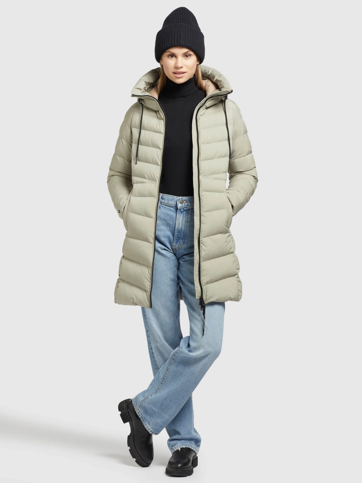 Khujo Manteaux Courts Manteau D’hiver Tuhani Femme Vert Pastel 3 Khujo Manteaux Courts Manteau D’hiver Tuhani Femme Vert Pastel - Image 3