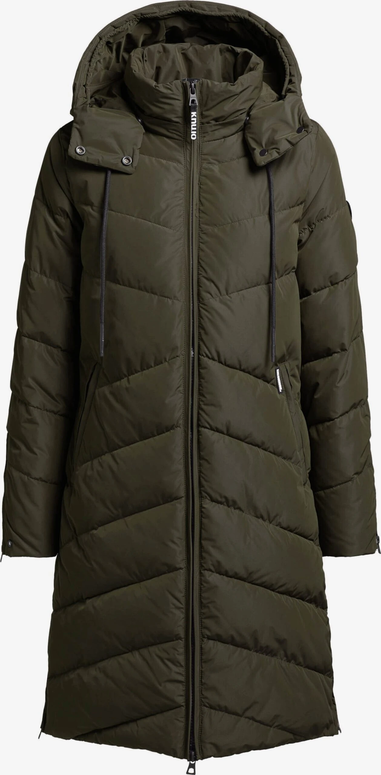 Khujo Manteaux Dhiver Manteau D’hiver Huba Femme Vert Foncé 1 Khujo Manteaux Dhiver Manteau D’hiver Huba Femme Vert Foncé