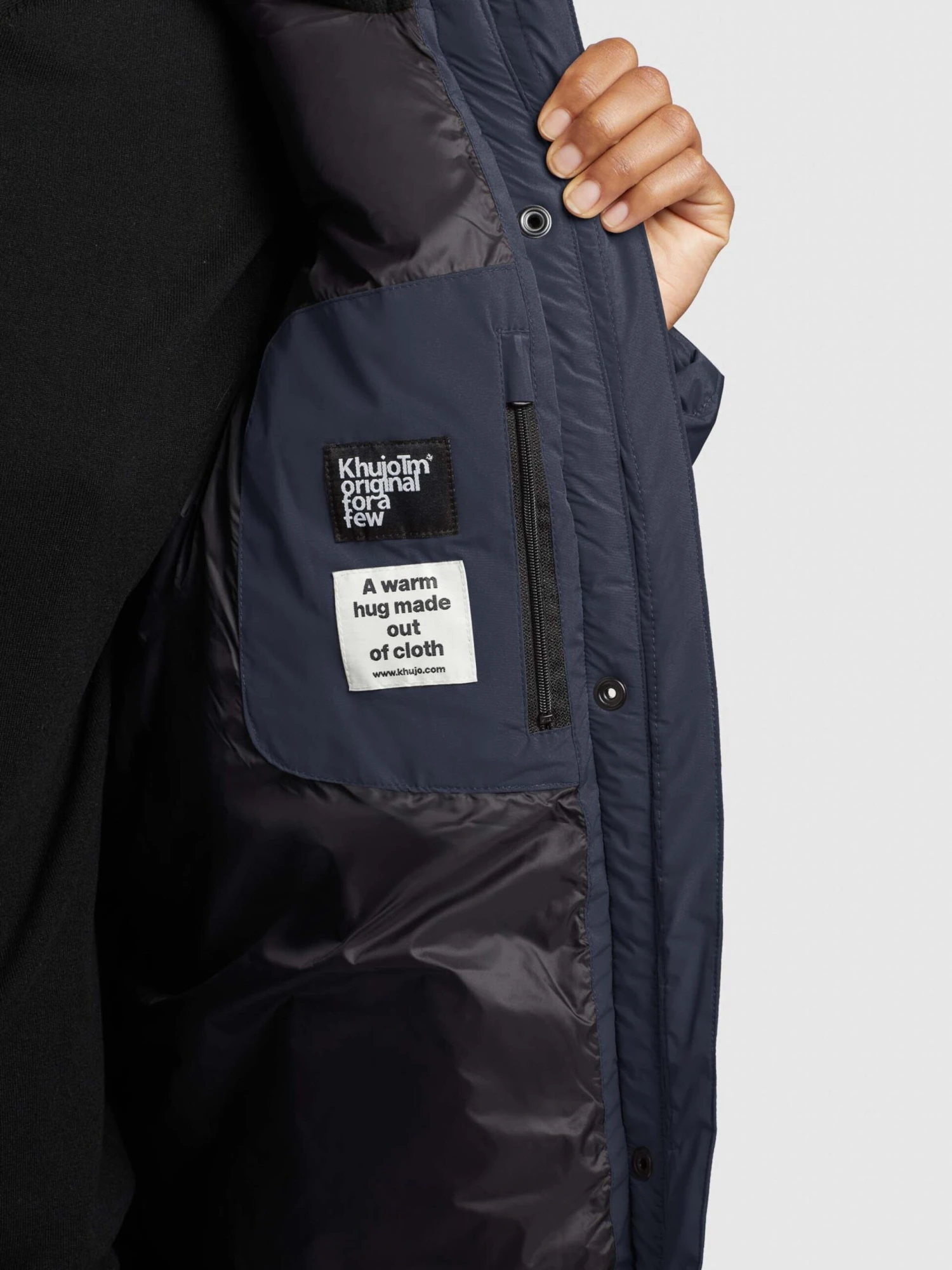 Khujo Manteaux Dhiver Manteau D’hiver TIONE Femme Bleu Marine 8 Khujo Manteaux Dhiver Manteau D’hiver TIONE Femme Bleu Marine - Image 8