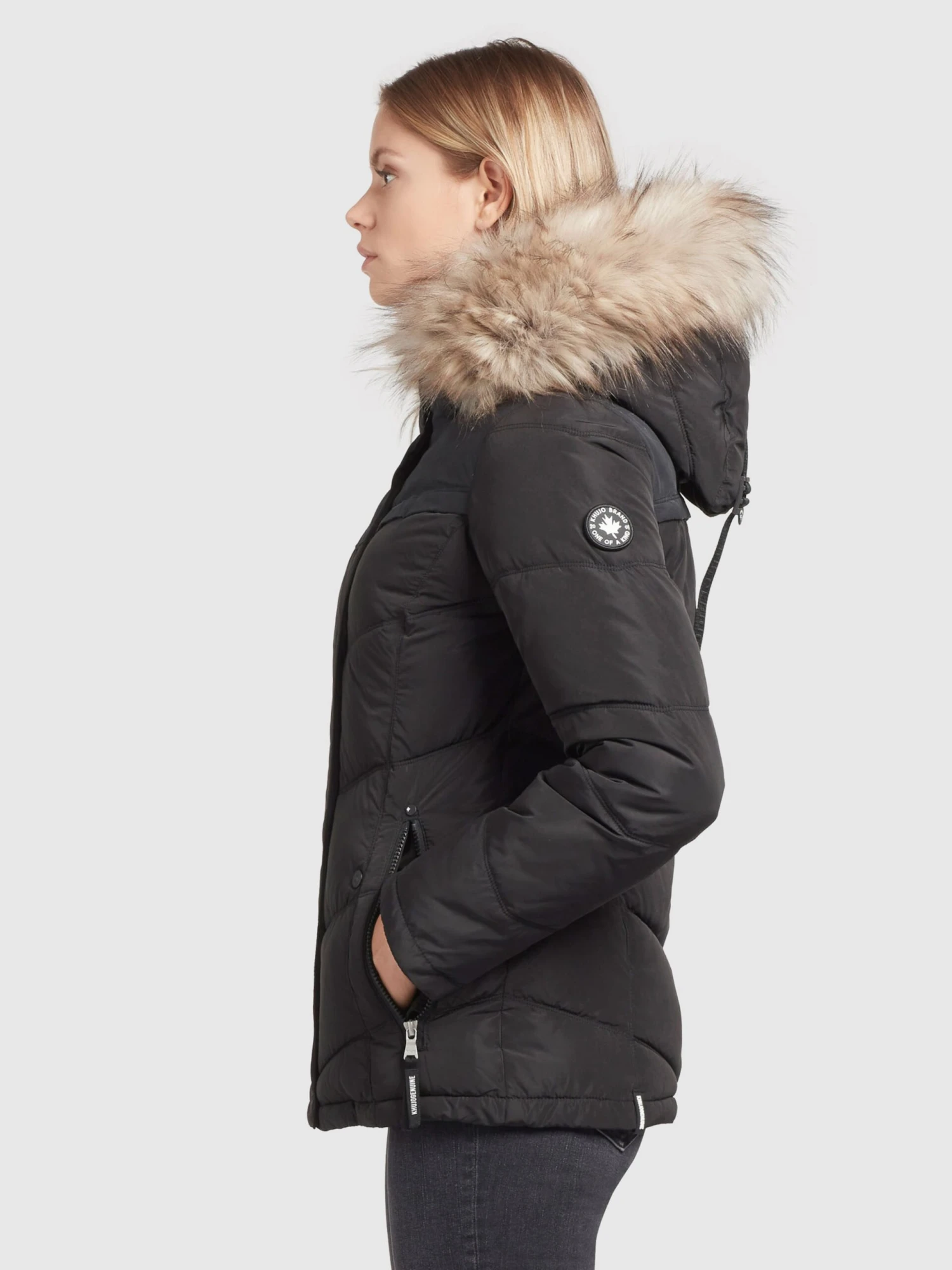 Khujo Vestes Dhiver Veste D’hiver Winsen Femme Noir 5 Khujo Vestes Dhiver Veste D’hiver Winsen Femme Noir - Image 5