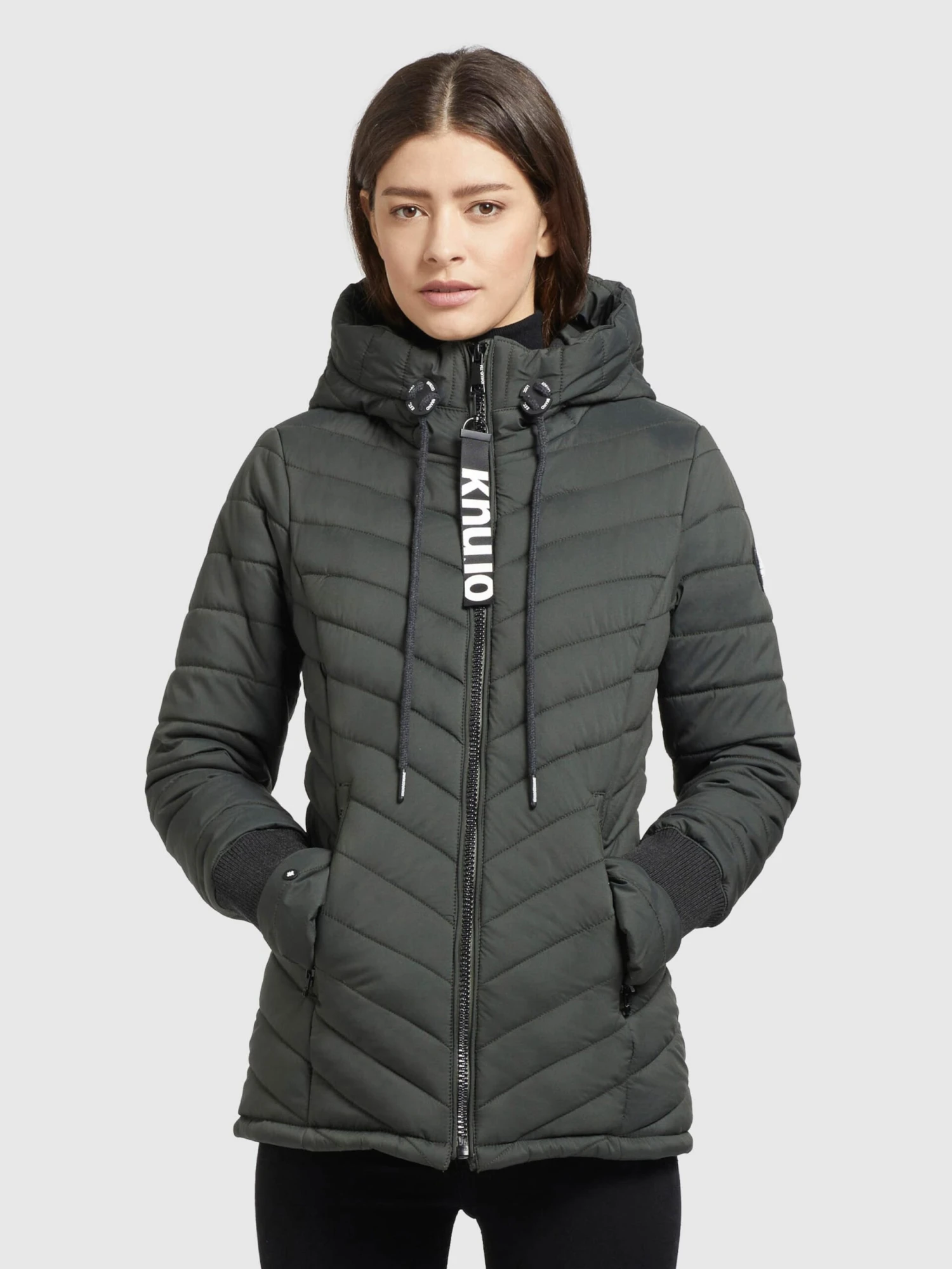Khujo Vestes Matelassées Veste D’hiver Patt Femme Sapin 2 Khujo Vestes Matelassées Veste D’hiver Patt Femme Sapin - Image 2