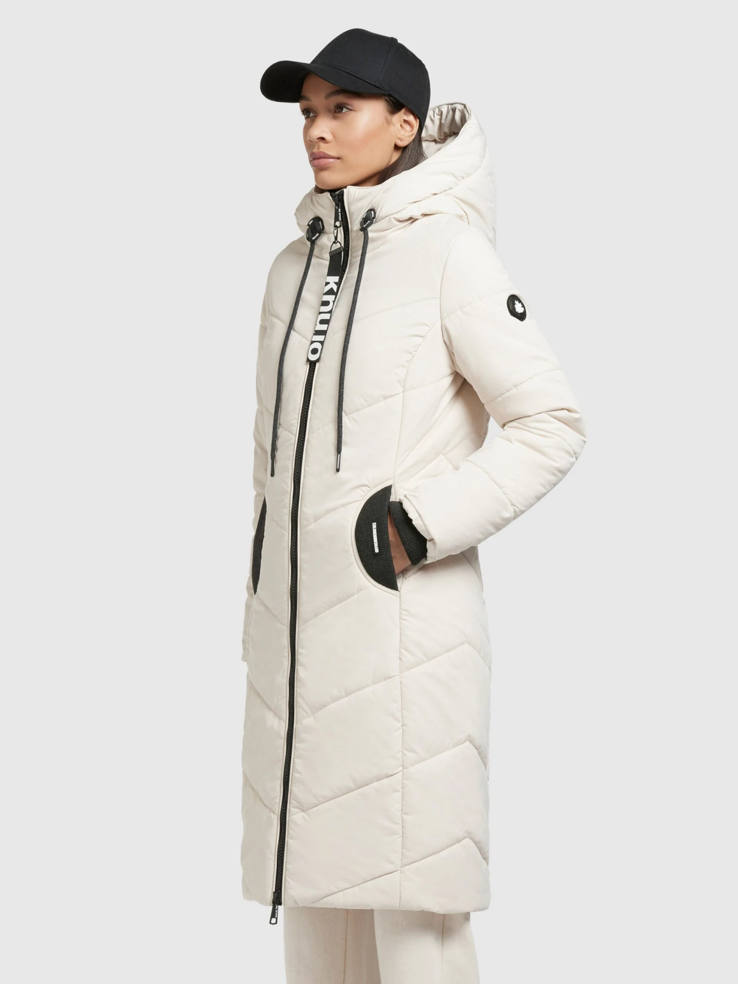 Khujo Manteaux Dhiver Manteau D’hiver Aribay 3 Femme Blanc Cassé 5 Khujo Manteaux Dhiver Manteau D’hiver Aribay 3 Femme Blanc Cassé - Image 5