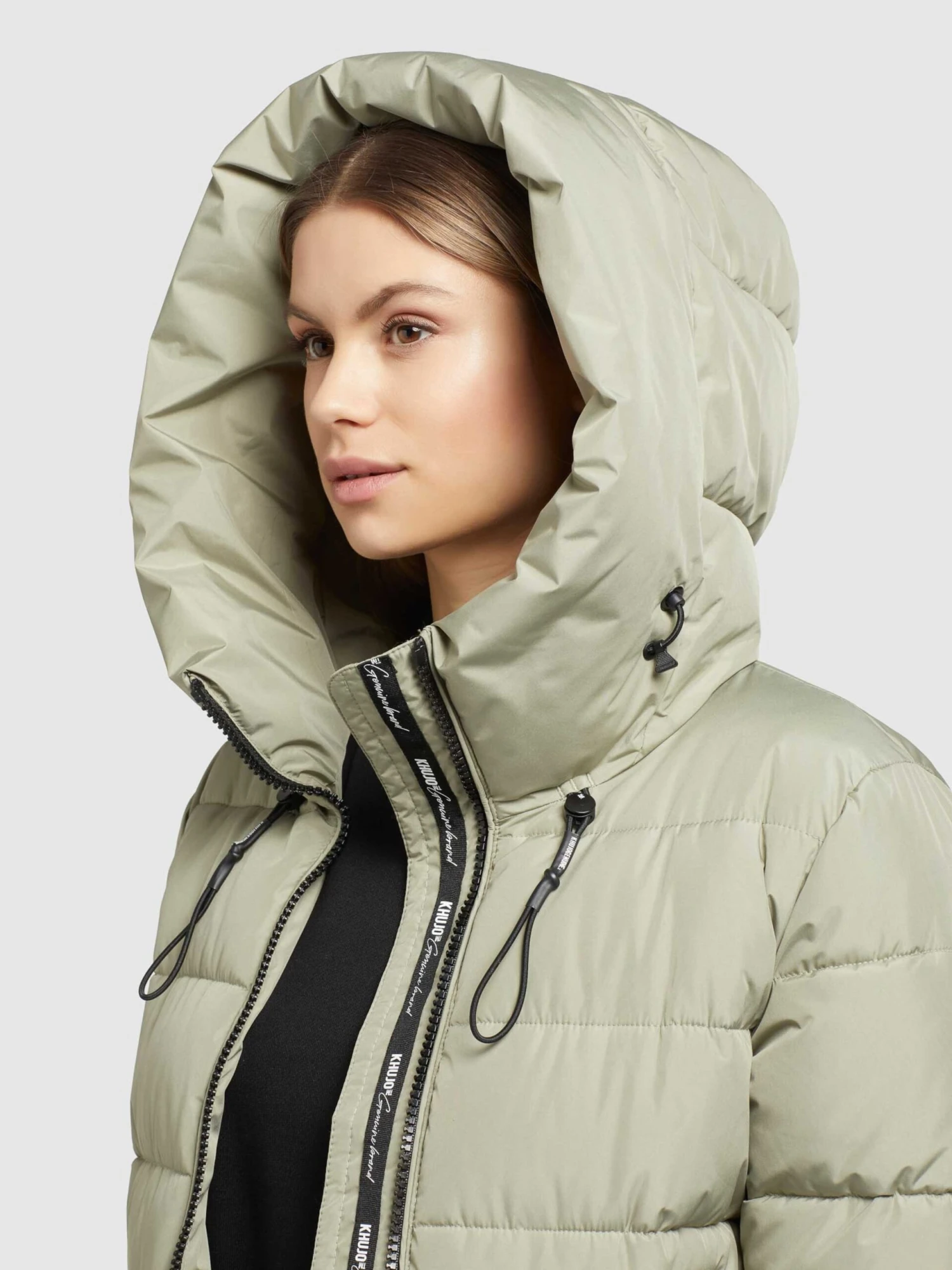 Khujo Manteaux Dhiver Manteau D’hiver Jilias 3 Femme Olive 9 Khujo Manteaux Dhiver Manteau D’hiver Jilias 3 Femme Olive - Image 9