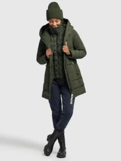 Khujo Manteaux Courts Manteau D’hiver Floyt Femme Olive 13 Khujo Manteaux Courts Manteau D’hiver Floyt Femme Olive -Khujo Boutique a0a3e12ce4c97ab07354a795b563566a