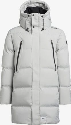 Khujo Vestes Dhiver Veste D’hiver CLIDE Homme Gris Clair