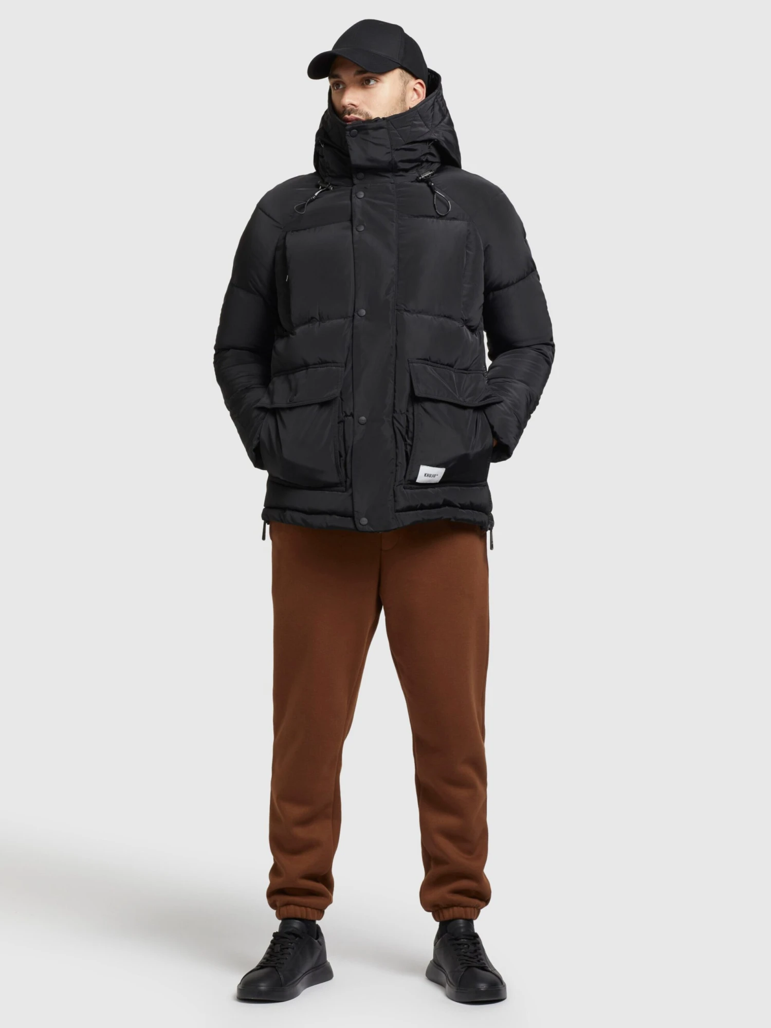 Khujo Vestes Dhiver Veste D’hiver Jedi Homme Noir 3 Khujo Vestes Dhiver Veste D’hiver Jedi Homme Noir - Image 3
