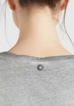 Khujo T-shirts T-shirt Pergola Femme Gris Foncé / Gris Chiné 12 Khujo T-shirts T-shirt Pergola Femme Gris Foncé / Gris Chiné -Khujo Boutique a1815c6f1246f5f495f14aa2567bc0dc