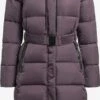 Khujo Manteaux Dhiver Manteau D’hiver HAZELLE Femme Mauve