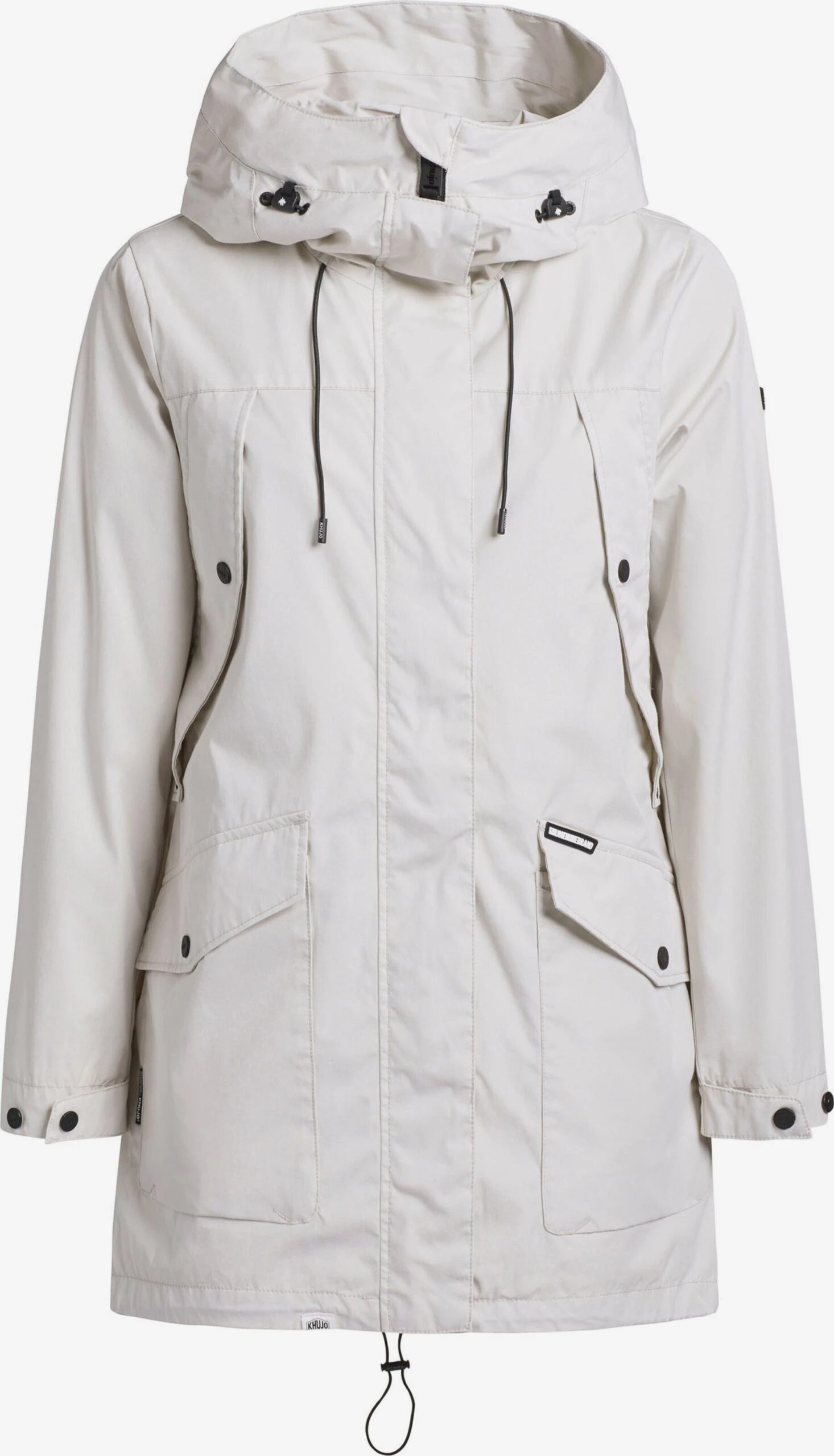 Khujo Manteaux De Mi-saison Manteau Mi-saison AIRA Femme Gris Clair 1 Khujo Manteaux De Mi-saison Manteau Mi-saison AIRA Femme Gris Clair