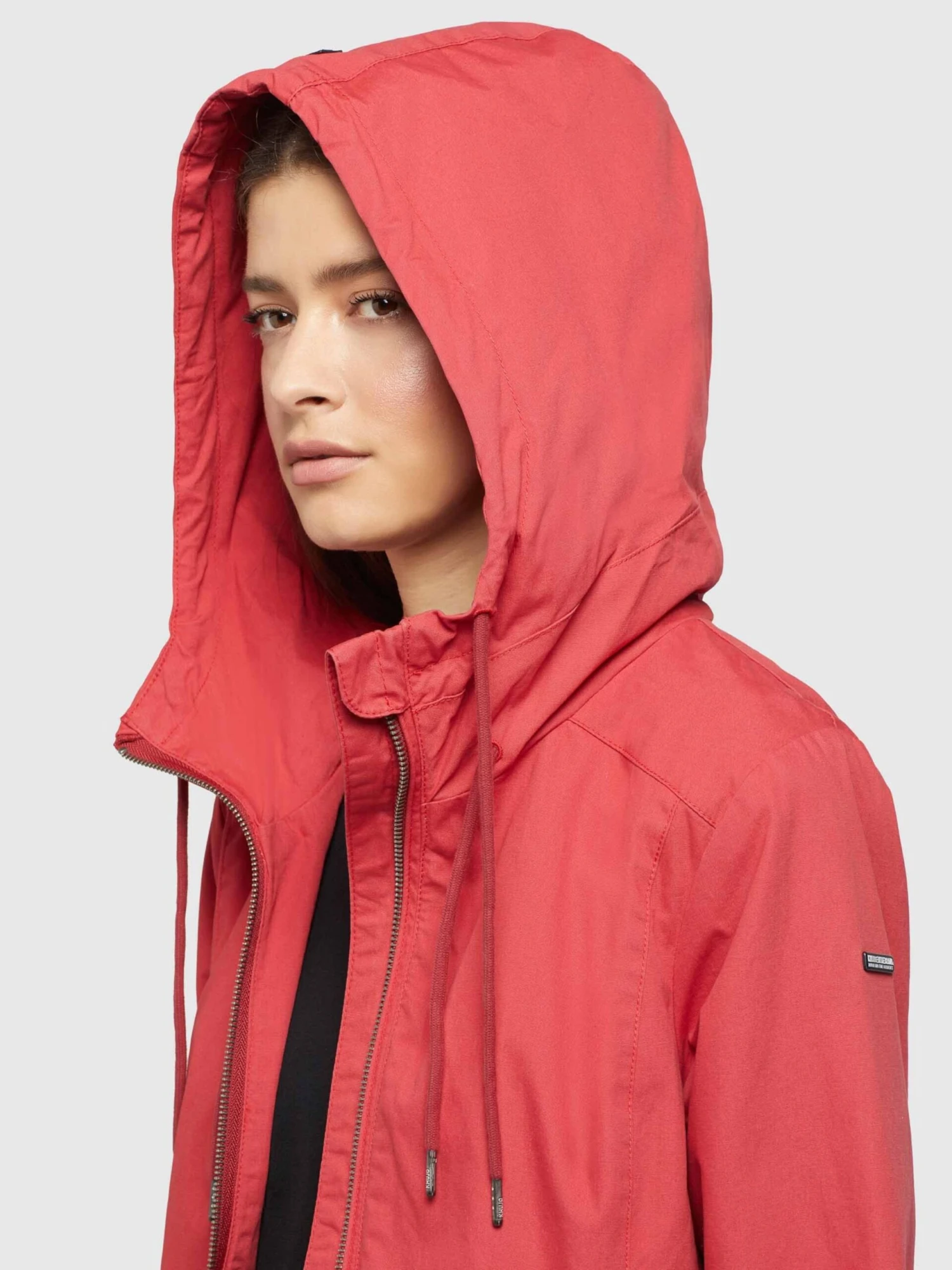 Khujo Vestes De Mi-saison Veste Mi-saison ROLAVA Femme Rouge 7 Khujo Vestes De Mi-saison Veste Mi-saison ROLAVA Femme Rouge - Image 7
