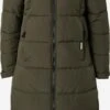 Khujo Manteaux Dhiver Manteau D’hiver Deria Femme Olive