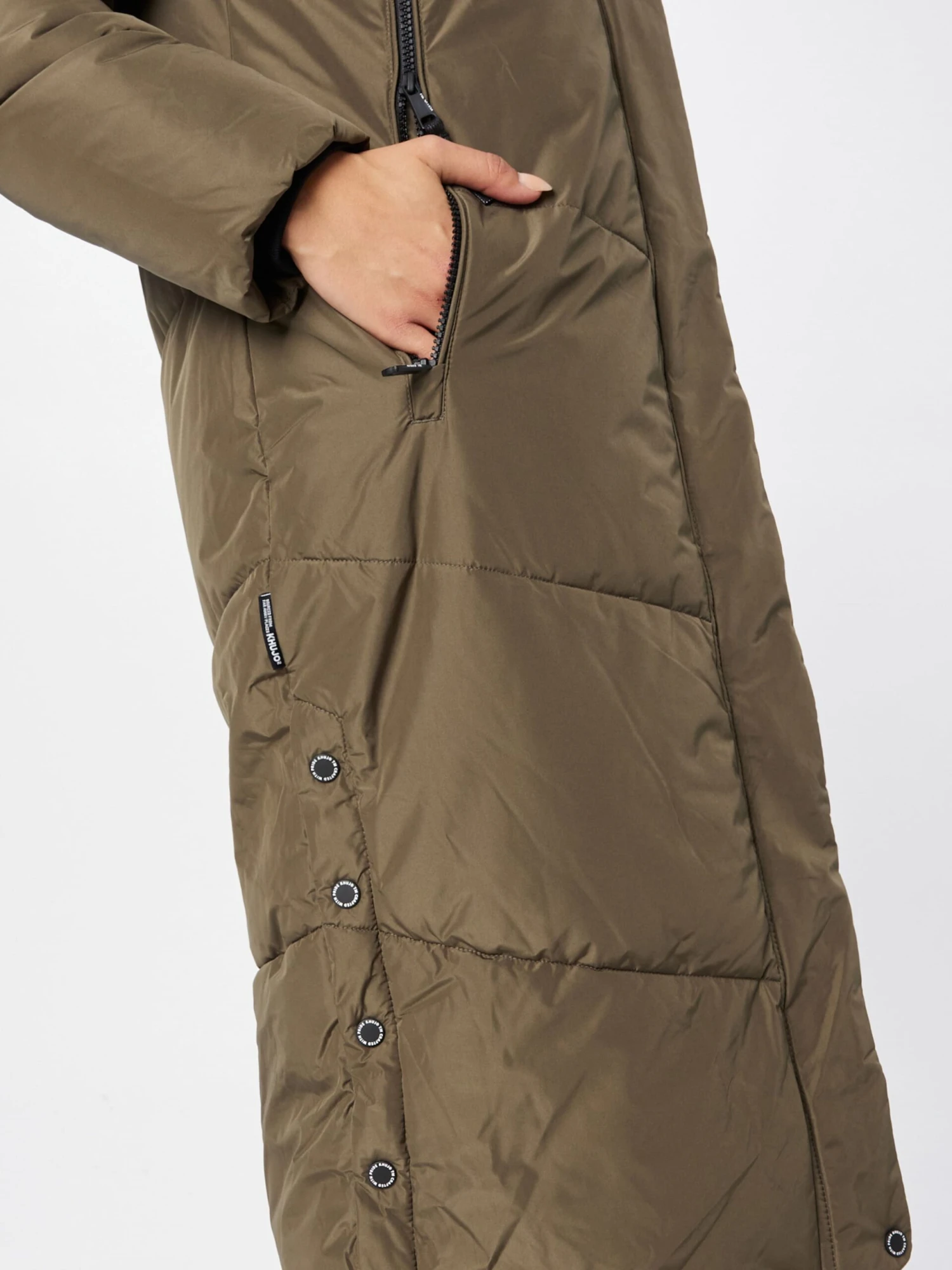 Khujo Manteaux Dhiver Manteau D’hiver Sonje 4 Femme Kaki 5 Khujo Manteaux Dhiver Manteau D’hiver Sonje 4 Femme Kaki - Image 5