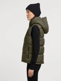Khujo Vestes Sans Manches Gilet Eden Femme Kaki 12 Khujo Vestes Sans Manches Gilet Eden Femme Kaki -Khujo Boutique a31c2ffd6d712dabbcffe8c55149fc74