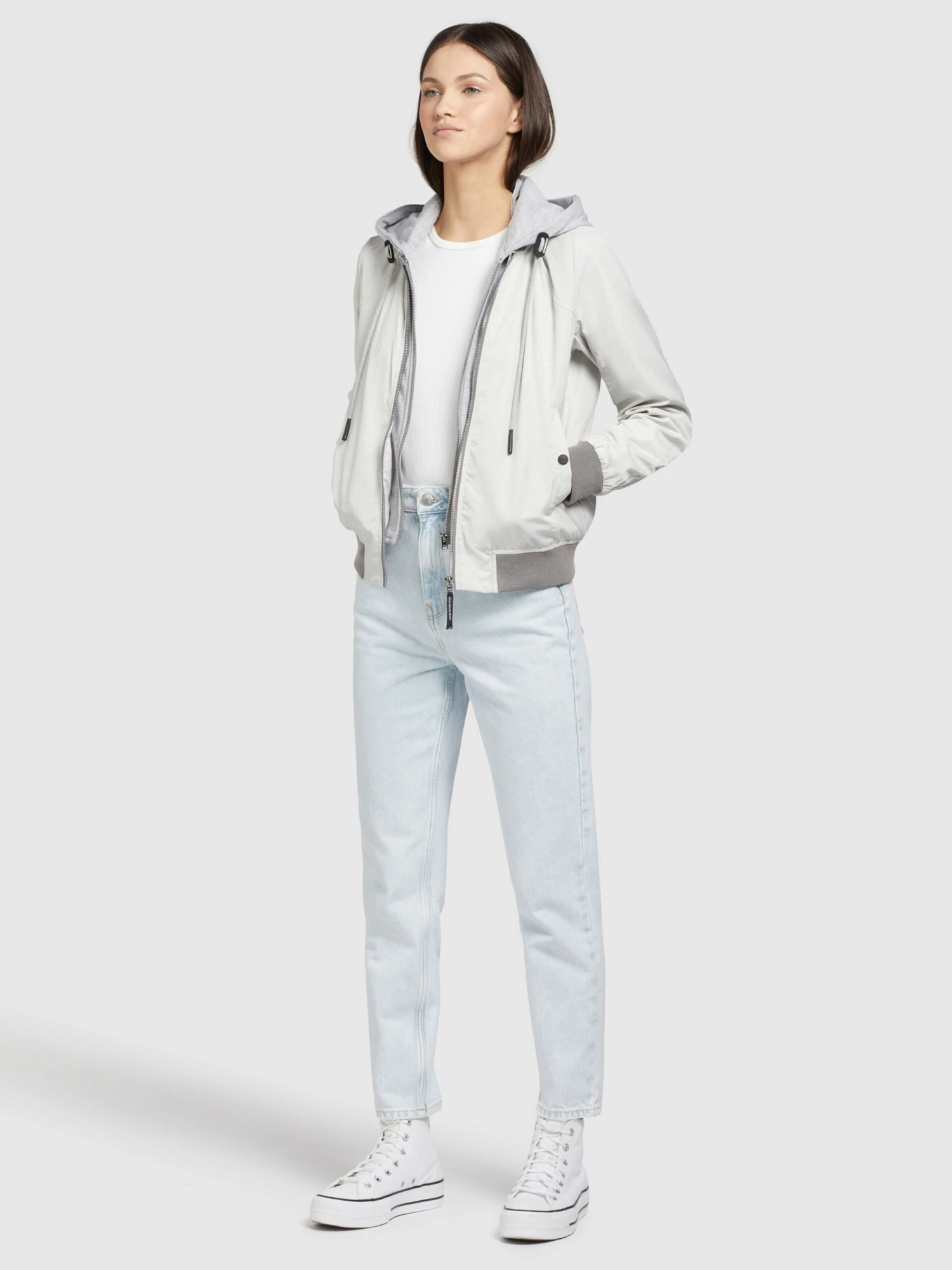 Khujo Vestes De Mi-saison Veste Mi-saison Persee Femme Blanc 6 Khujo Vestes De Mi-saison Veste Mi-saison Persee Femme Blanc - Image 6