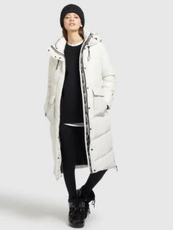 Khujo Manteaux Dhiver Manteau D’hiver Elvita Femme Blanc Cassé 13 Khujo Manteaux Dhiver Manteau D’hiver Elvita Femme Blanc Cassé -Khujo Boutique a3e85e92a9fe4f3e8c87fc3d86e10ec5
