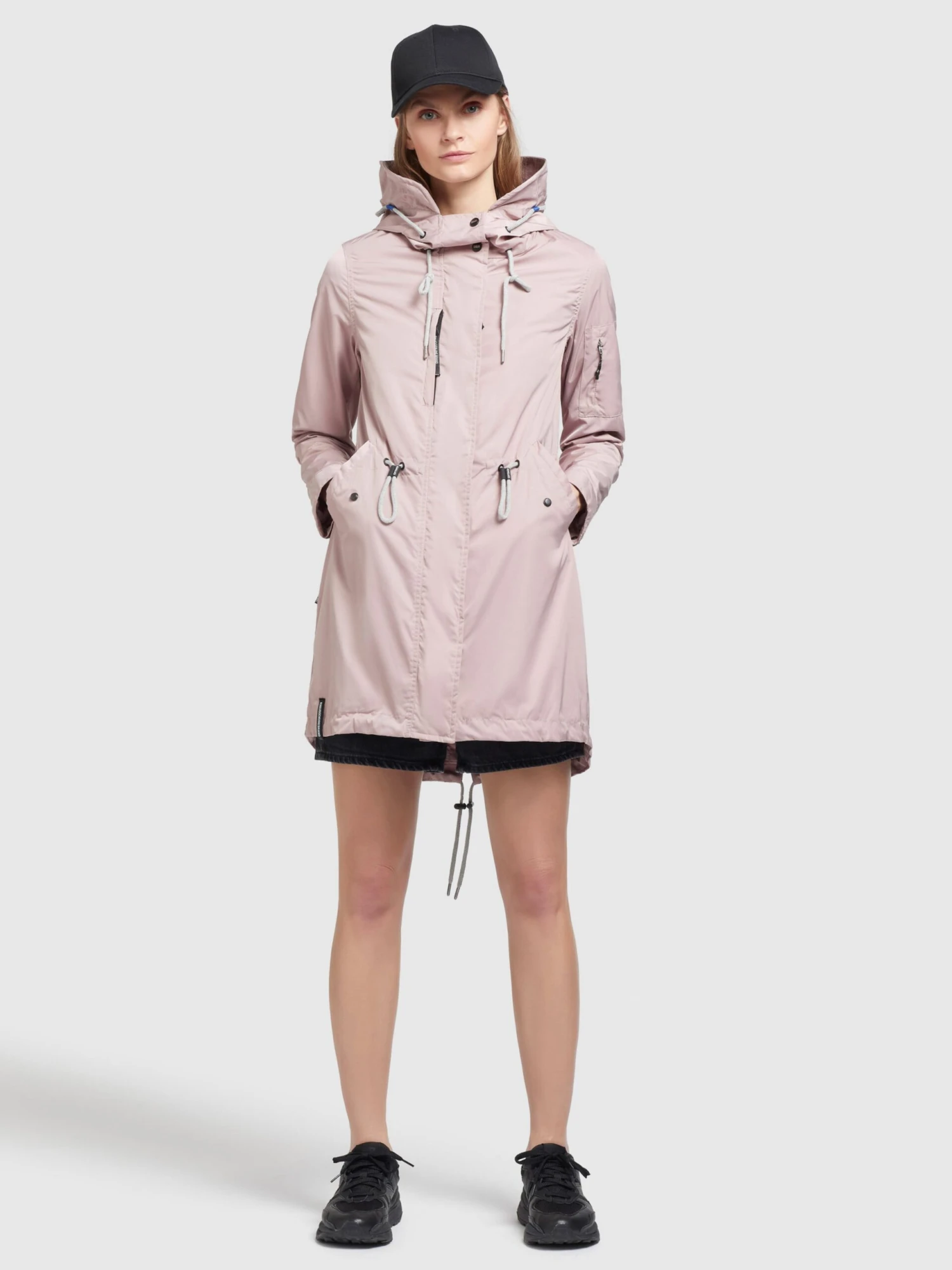 Khujo Parkas Parka Mi-saison DAYES Femme Rose 6 Khujo Parkas Parka Mi-saison DAYES Femme Rose - Image 6