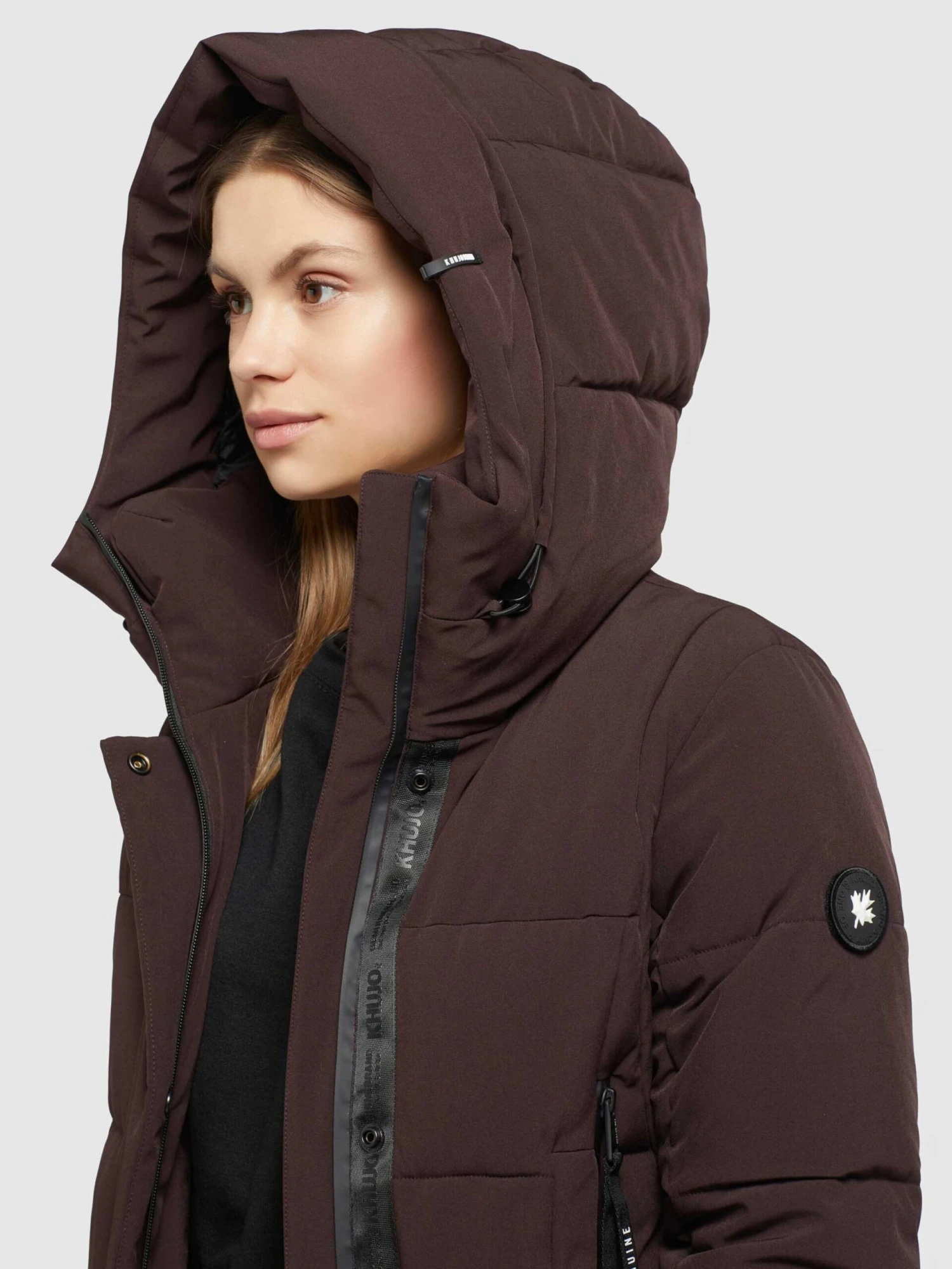 Khujo Manteaux De Mi-saison Manteau Mi-saison Namita Femme Lie De Vin 7 Khujo Manteaux De Mi-saison Manteau Mi-saison Namita Femme Lie De Vin - Image 7