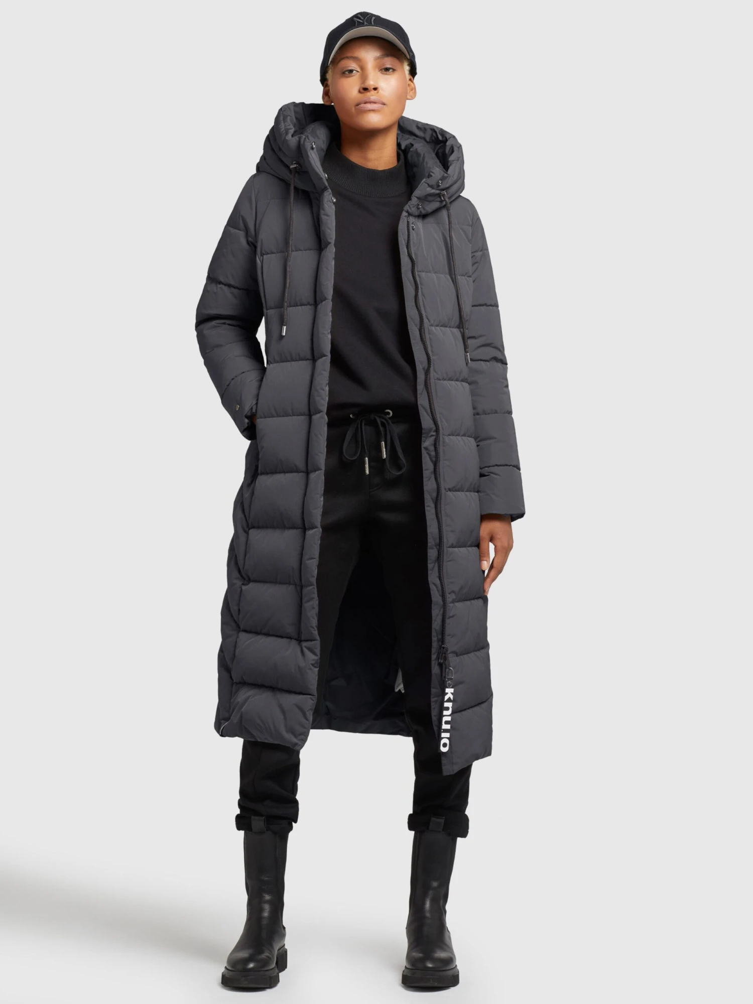 Khujo Manteaux Dhiver Manteau D’hiver Gamber Femme Anthracite 3 Khujo Manteaux Dhiver Manteau D’hiver Gamber Femme Anthracite - Image 3