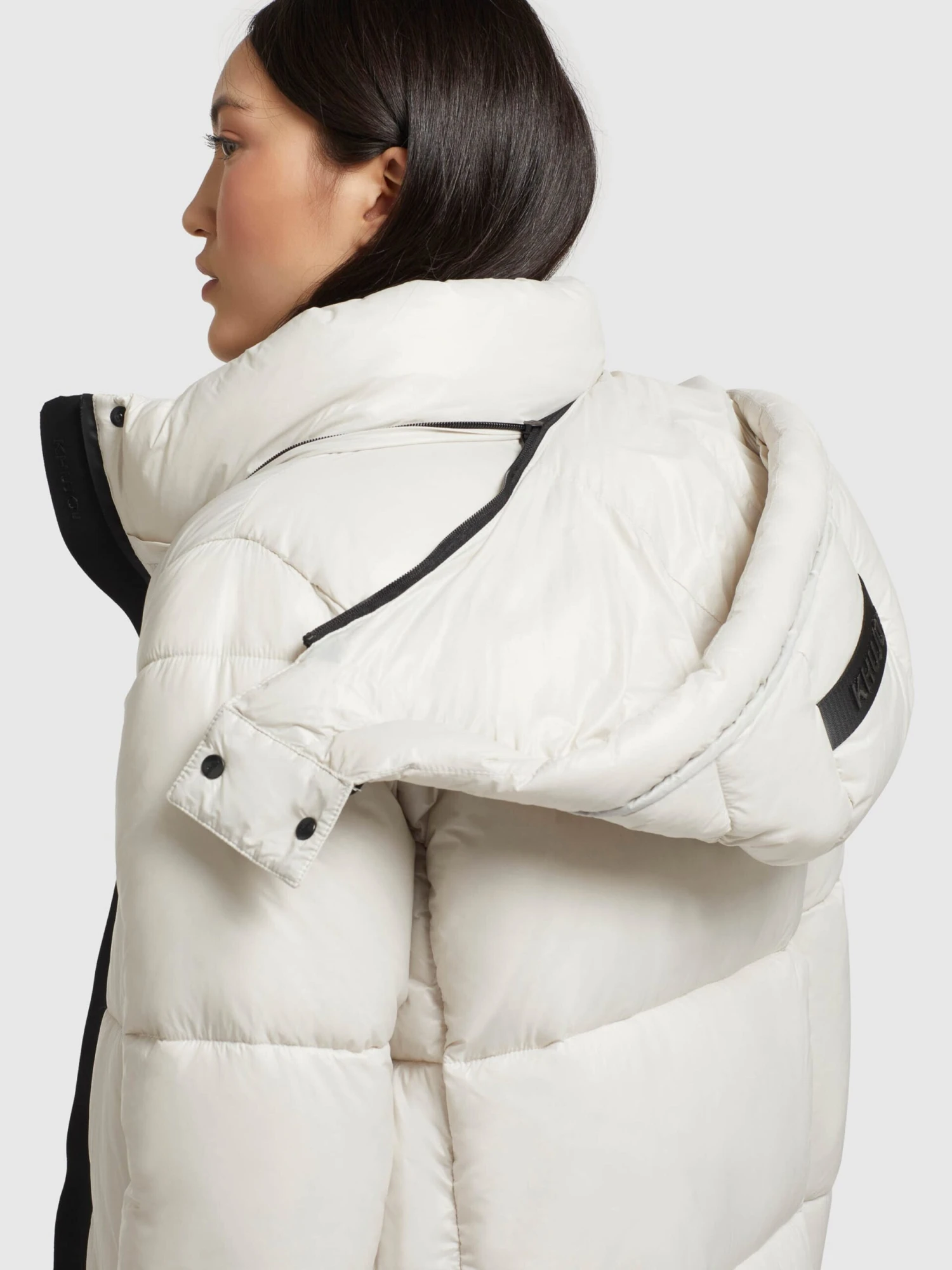 Khujo Manteaux Dhiver Manteau D’hiver Melona Femme Blanc Perle 8 Khujo Manteaux Dhiver Manteau D’hiver Melona Femme Blanc Perle - Image 8
