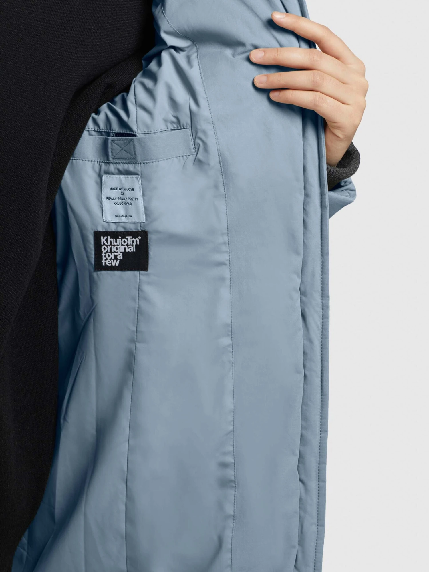 Khujo Manteaux Dhiver Manteau D’hiver Aribay 3 Femme Bleu-gris 8 Khujo Manteaux Dhiver Manteau D’hiver Aribay 3 Femme Bleu-gris - Image 8