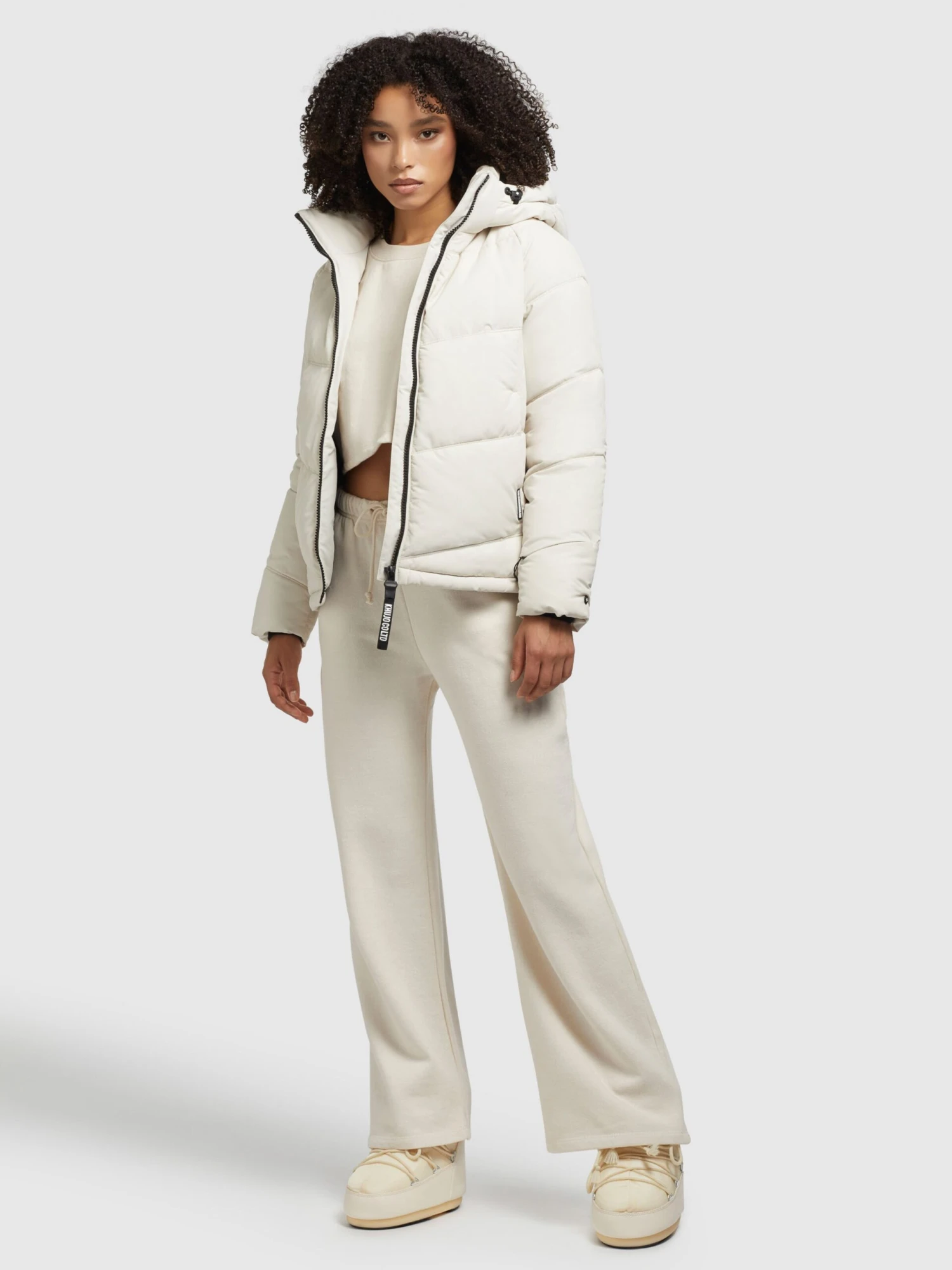 Khujo Vestes Dhiver Veste D’hiver Monty 2 Femme Blanc Cassé 3 Khujo Vestes Dhiver Veste D’hiver Monty 2 Femme Blanc Cassé - Image 3
