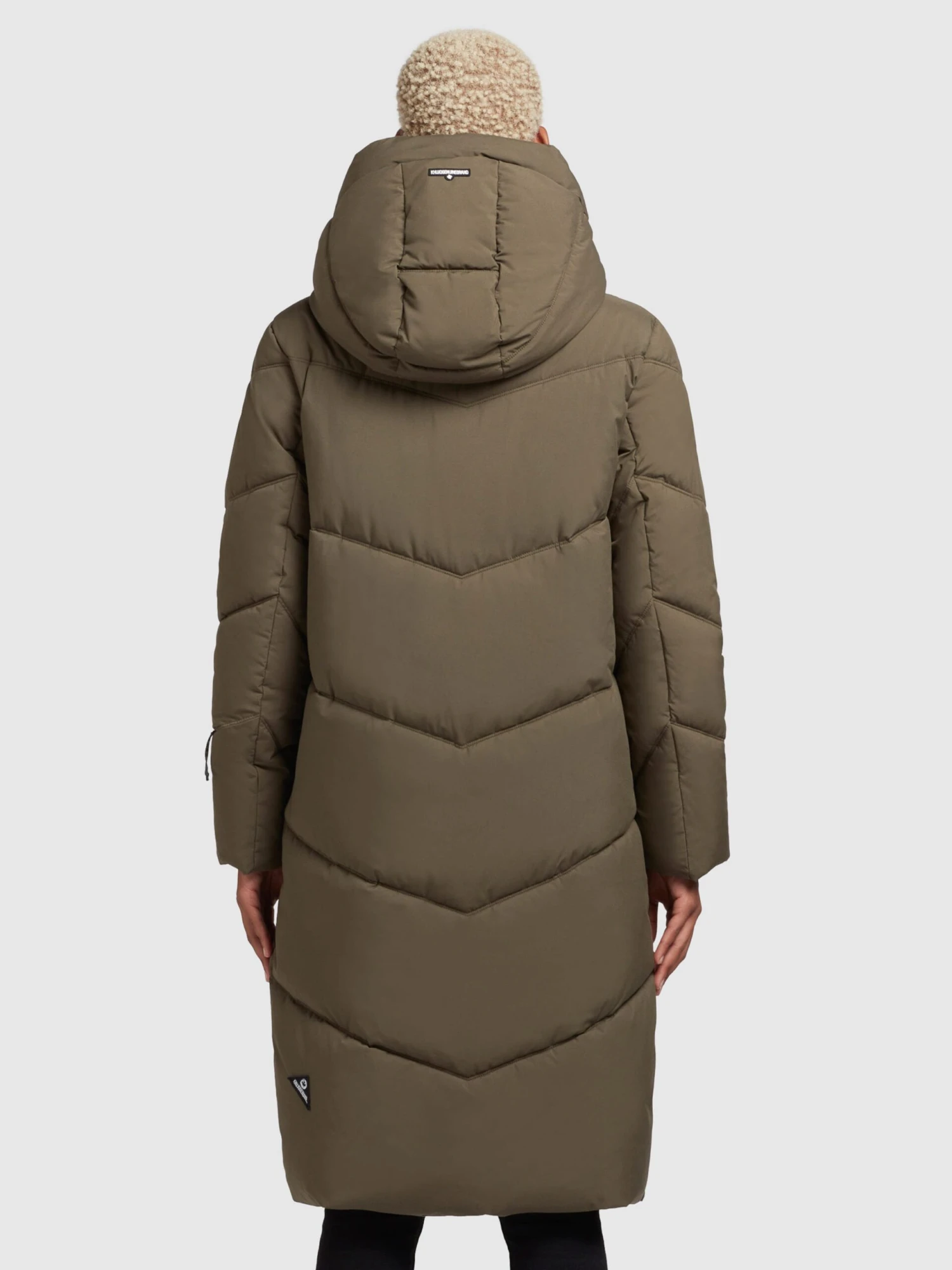 Khujo Manteaux Dhiver Manteau D’hiver Torino2 Femme Kaki 4 Khujo Manteaux Dhiver Manteau D’hiver Torino2 Femme Kaki - Image 4