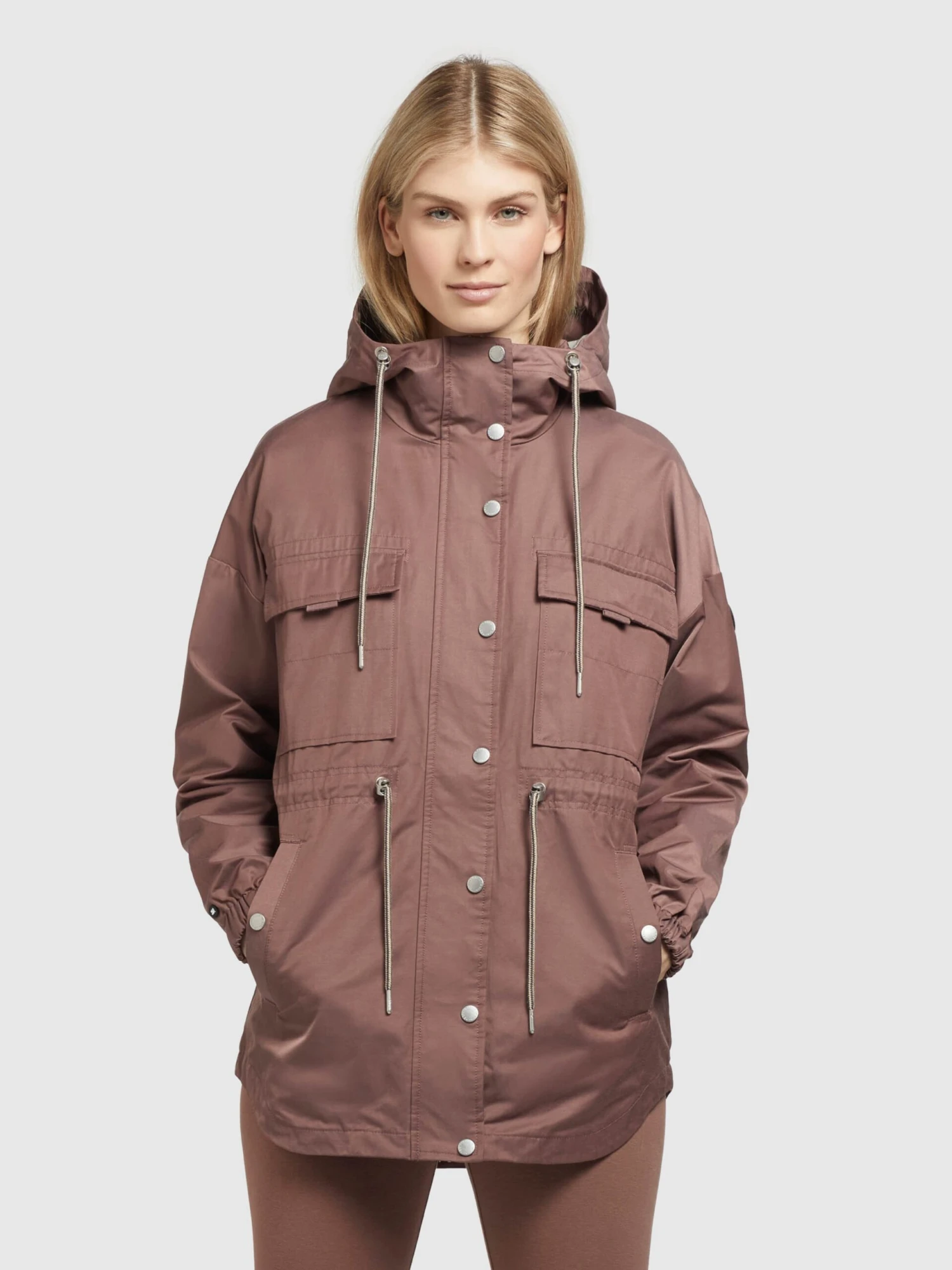 Khujo Vestes De Mi-saison Veste Mi-saison PRAYATA Femme Marron 2 Khujo Vestes De Mi-saison Veste Mi-saison PRAYATA Femme Marron - Image 2
