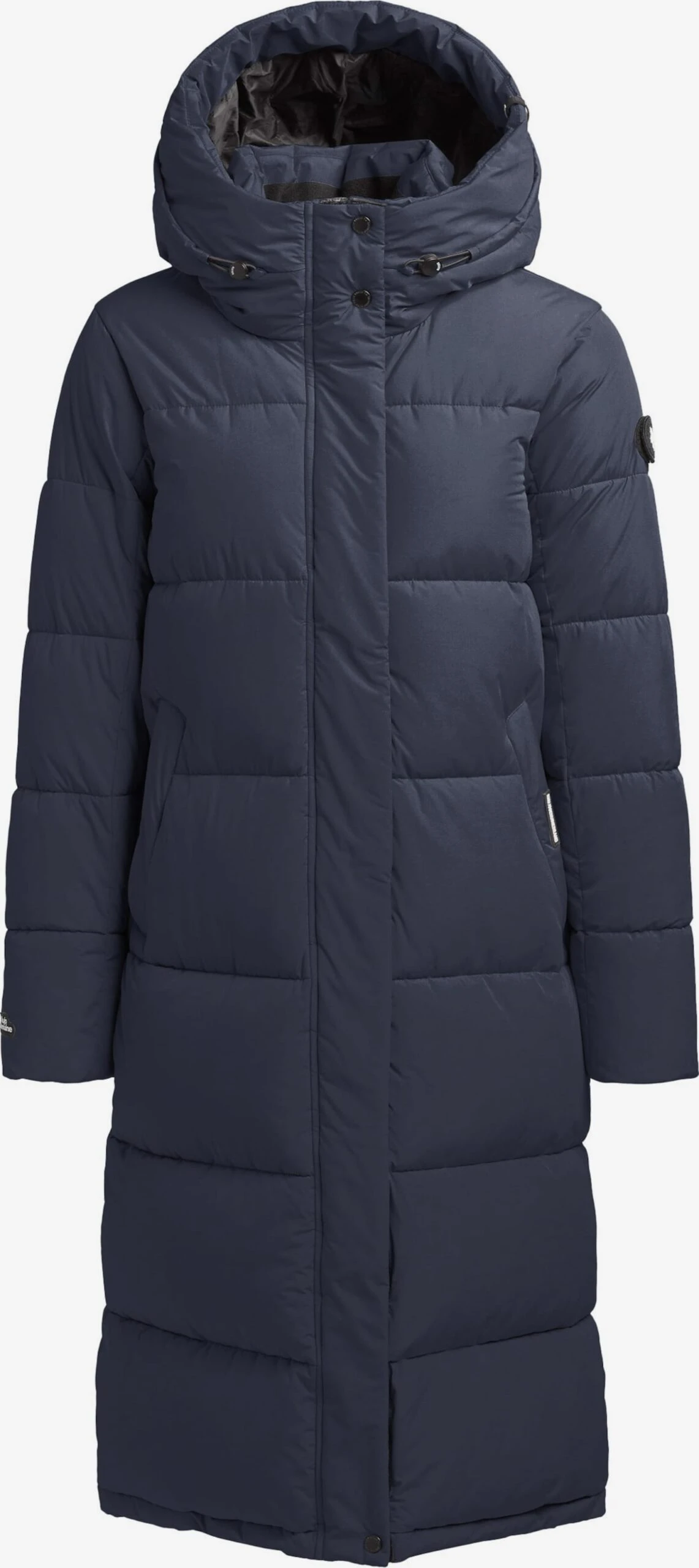 Khujo Manteaux Dhiver Manteau D’hiver TIONE Femme Bleu Marine 1 Khujo Manteaux Dhiver Manteau D’hiver TIONE Femme Bleu Marine