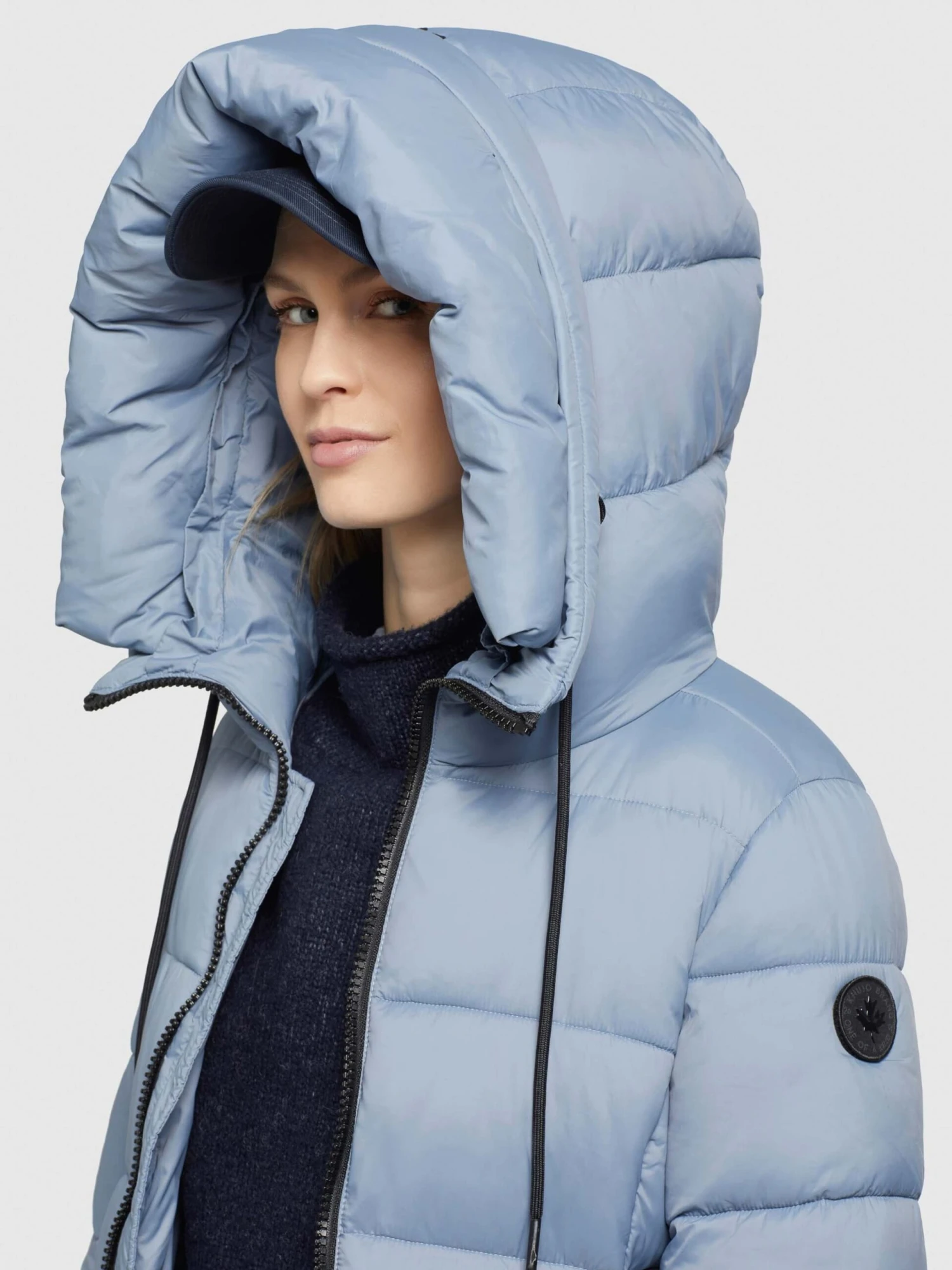 Khujo Manteaux Dhiver Manteau D’hiver Tuula Femme Bleu Fumé 7 Khujo Manteaux Dhiver Manteau D’hiver Tuula Femme Bleu Fumé - Image 7