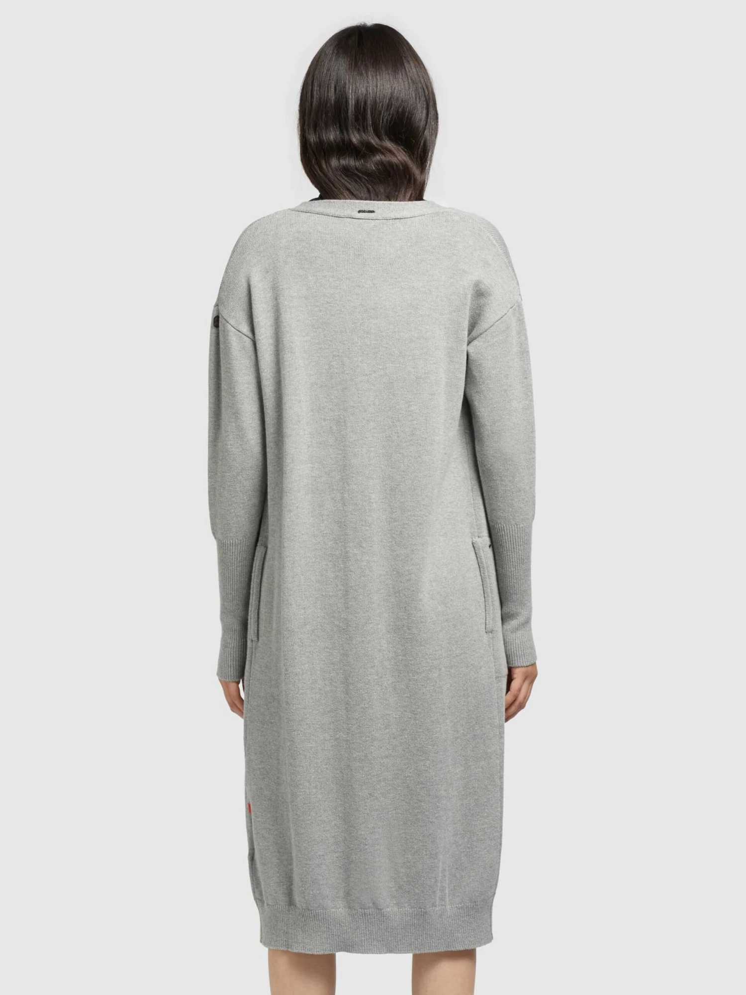 Khujo Gilets Cardigan Elina Femme Gris 4 Khujo Gilets Cardigan Elina Femme Gris - Image 4