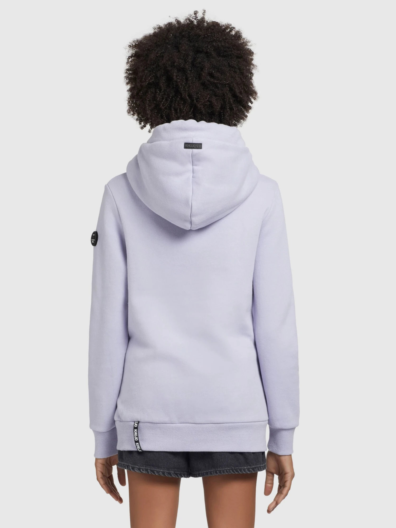 Khujo Sweats à Capuche Sweat-shirt Karima Femme Violet Clair 4 Khujo Sweats à Capuche Sweat-shirt Karima Femme Violet Clair - Image 4