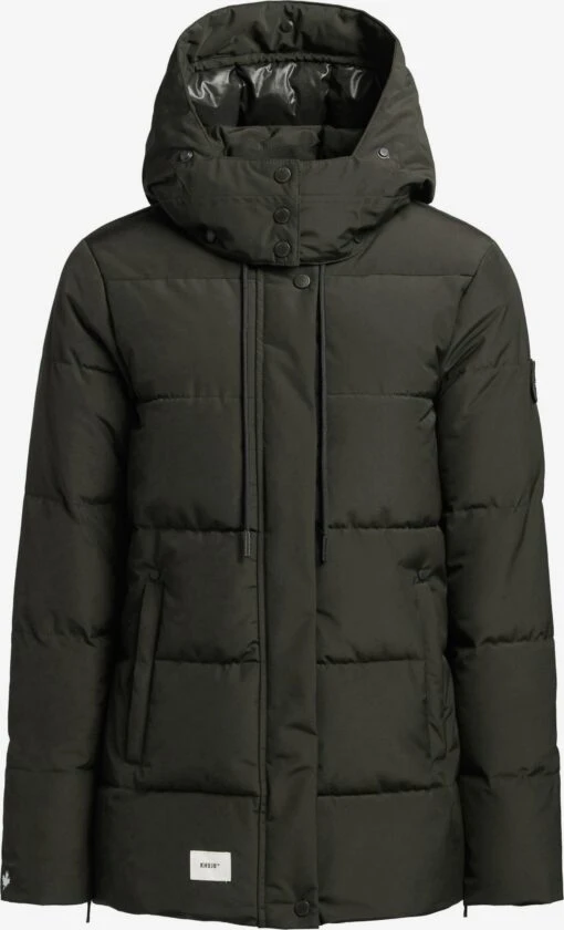 Khujo Vestes Dhiver Veste D’hiver Eunice Femme Olive