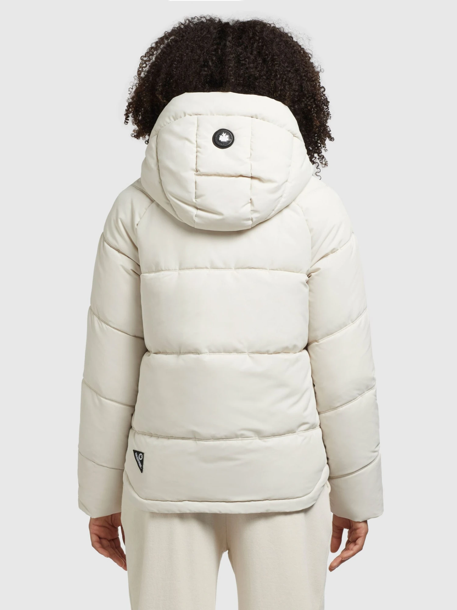 Khujo Vestes Dhiver Veste D’hiver Monty 2 Femme Blanc Cassé 4 Khujo Vestes Dhiver Veste D’hiver Monty 2 Femme Blanc Cassé - Image 4