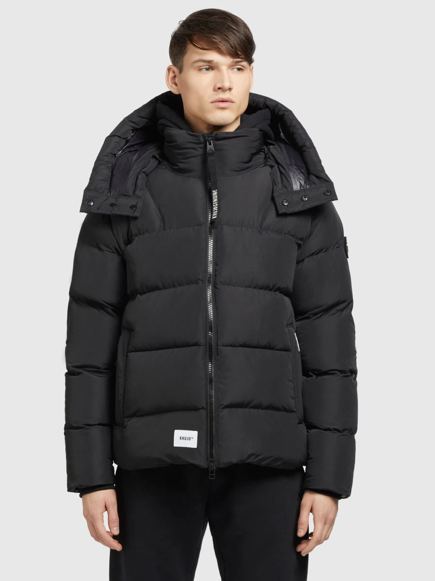 Khujo Vestes Dhiver Veste D’hiver Brix Homme Noir 2 Khujo Vestes Dhiver Veste D’hiver Brix Homme Noir - Image 2