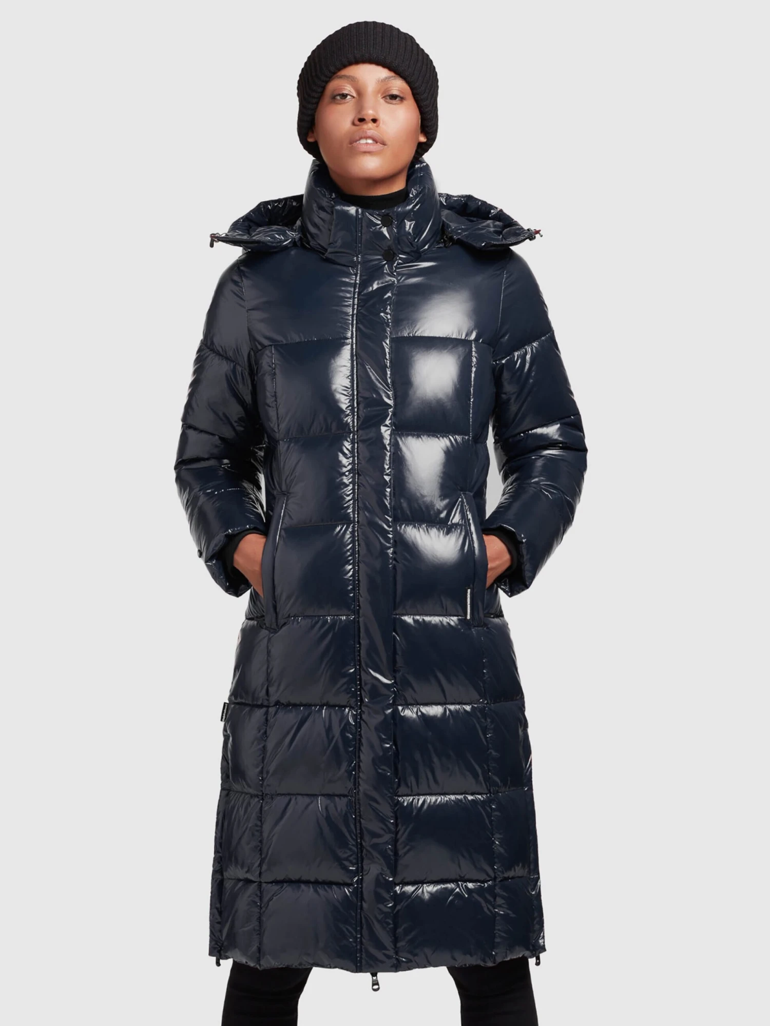 Khujo Manteaux Dhiver Manteau D’hiver Tonka Femme Bleu Foncé 2 Khujo Manteaux Dhiver Manteau D’hiver Tonka Femme Bleu Foncé - Image 2